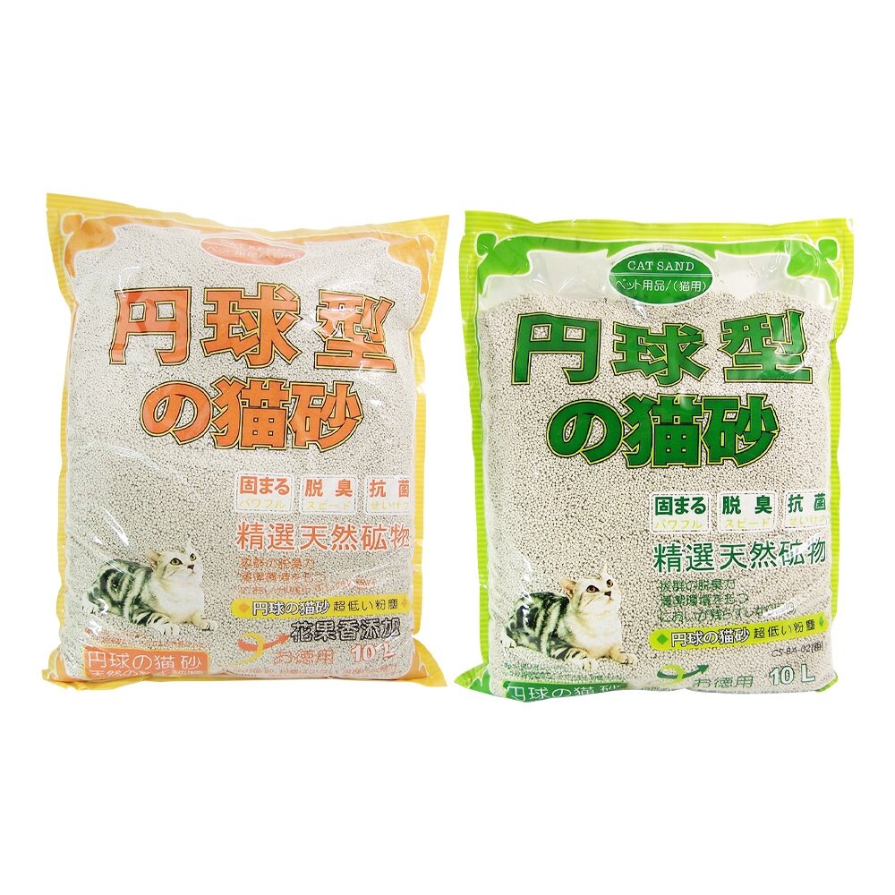 80710490-日本 丹球型  貓砂 5L｜10L【單包】圓球型 丹球貓砂 果香味 貓砂『WANG』