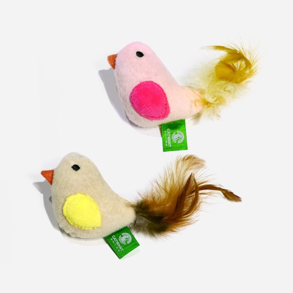 CATWANT 貓咪旺農場 木天蓼填充貓玩具|小鳥 小老鼠 貓薄荷 顏色隨機 貓玩具『WANG』-圖片-4