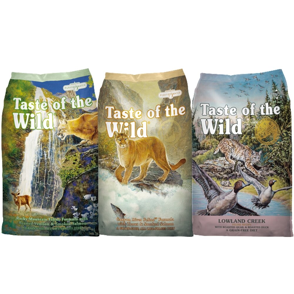 Taste of the Wild 海陸饗宴 無穀貓糧 2.27Kg-6.6Kg 無榖 全齡貓 貓飼料『WANG』-圖片-1