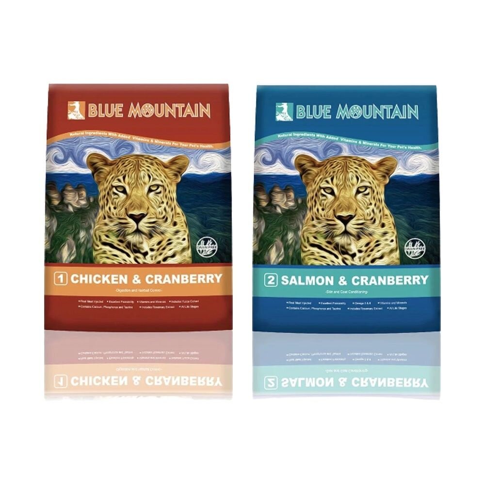 Blue Mountain 荒野藍山 無穀貓糧【買一送一】2.2LB-14LB 貓乾糧 貓主食 貓飼料『WANG』-圖片-1
