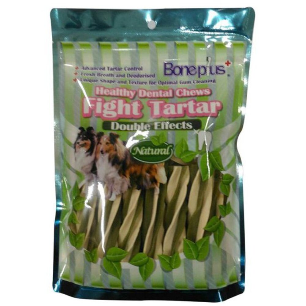 BONE PLUS 犬用潔牙棒 (超值包)袋裝 BP潔牙骨 動能雙頭 超效螺旋 軟笛酥 潔牙棒 狗零食『WANG』-圖片-3