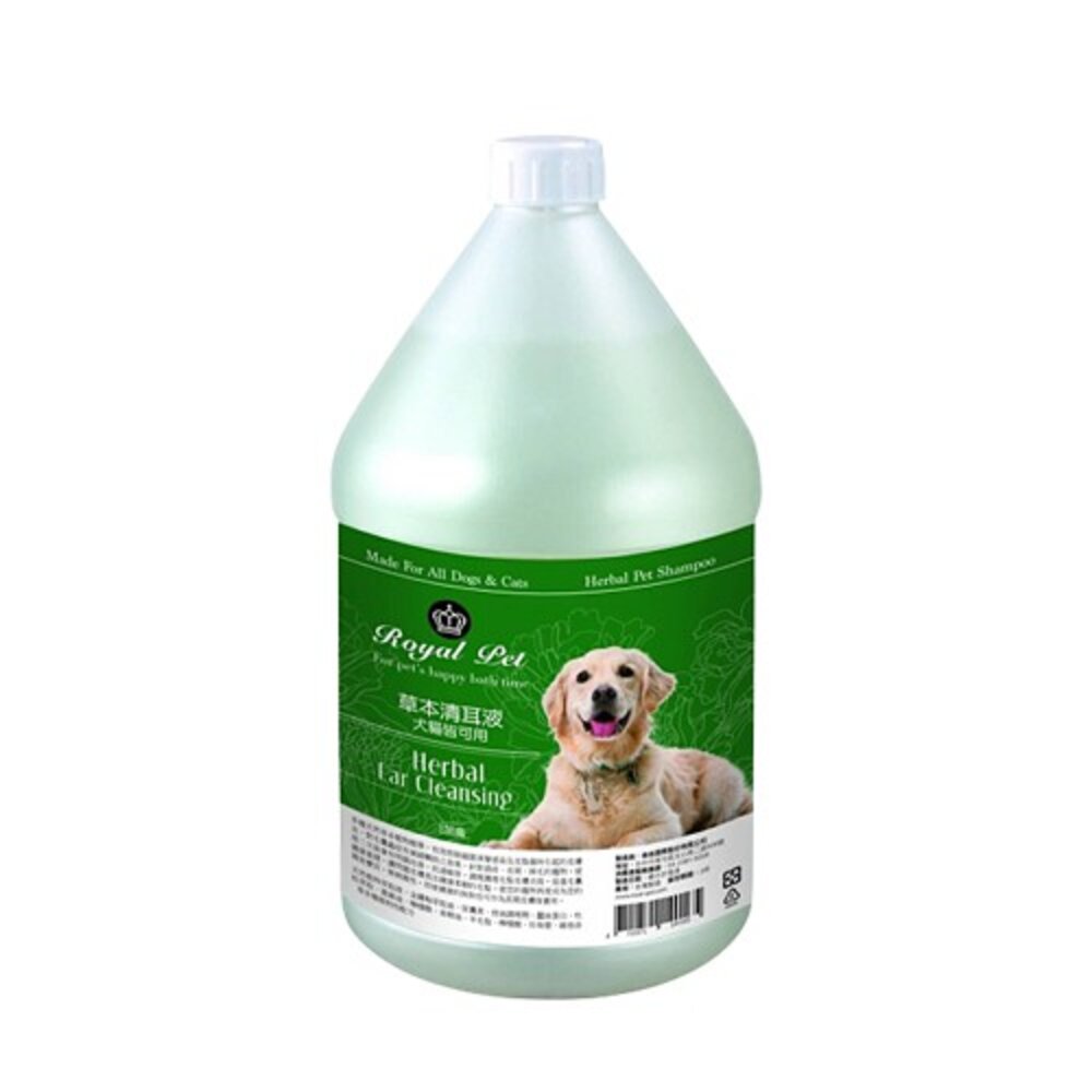 Royal Pet 皇家寵物 草本4L/寶石清耳液4000ml 犬貓適用『WANG』-圖片-1