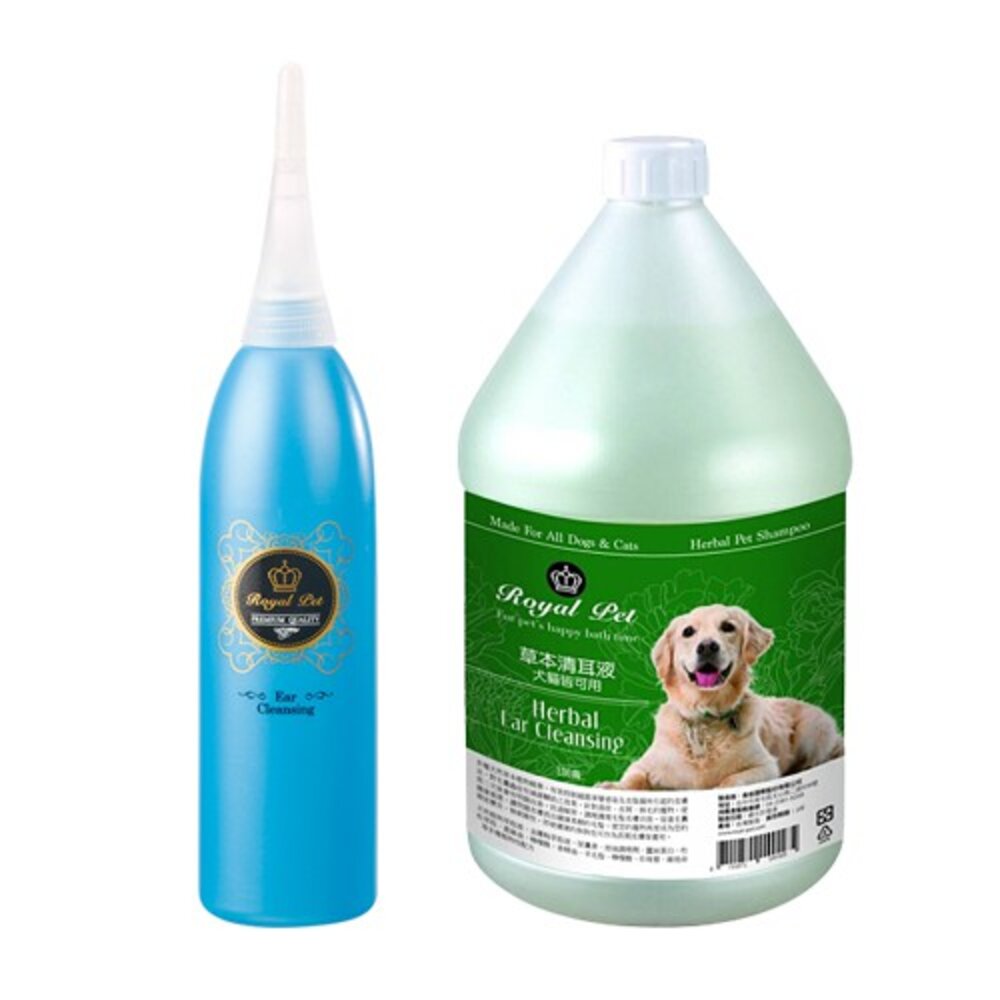 9444720727-Royal Pet 皇家寵物 草本4L/寶石清耳液4000ml 犬貓適用『WANG』
