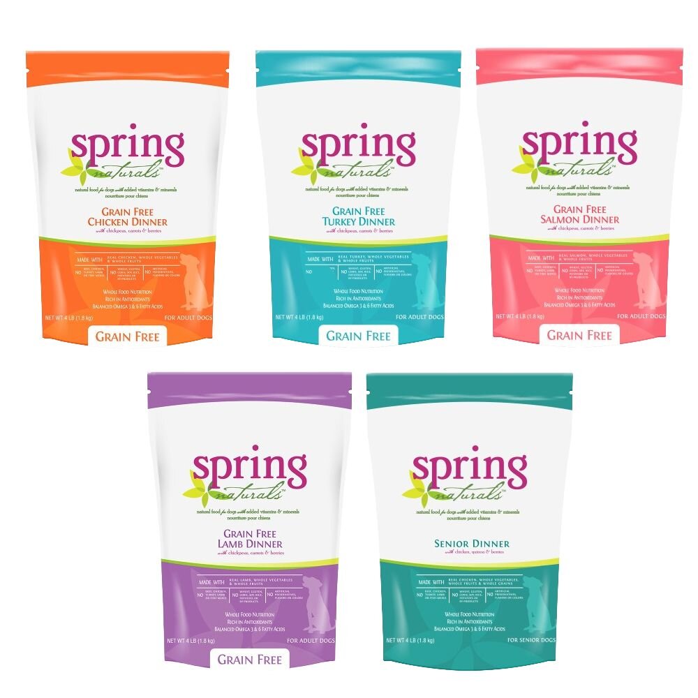 美國 Spring Natural 曙光 無榖犬糧 300g 無穀滋養犬飼料 生食餐 狗乾糧 狗主食 狗飼料『WANG』-圖片-5