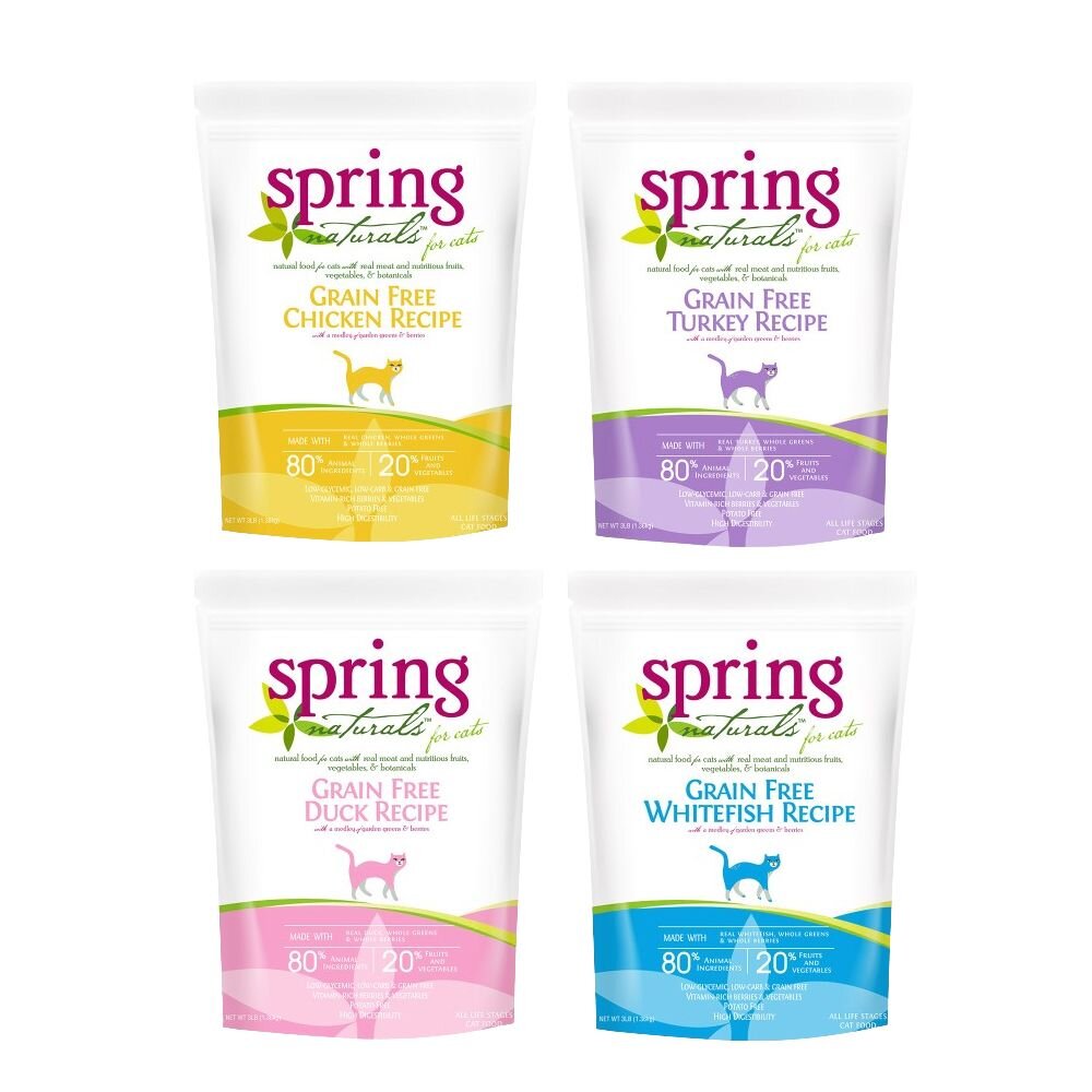 美國 Spring Natural 曙光 無榖貓糧 中大包 無穀滋養貓飼料 生食餐 貓乾糧 貓主食 貓飼料『WANG』-圖片-6