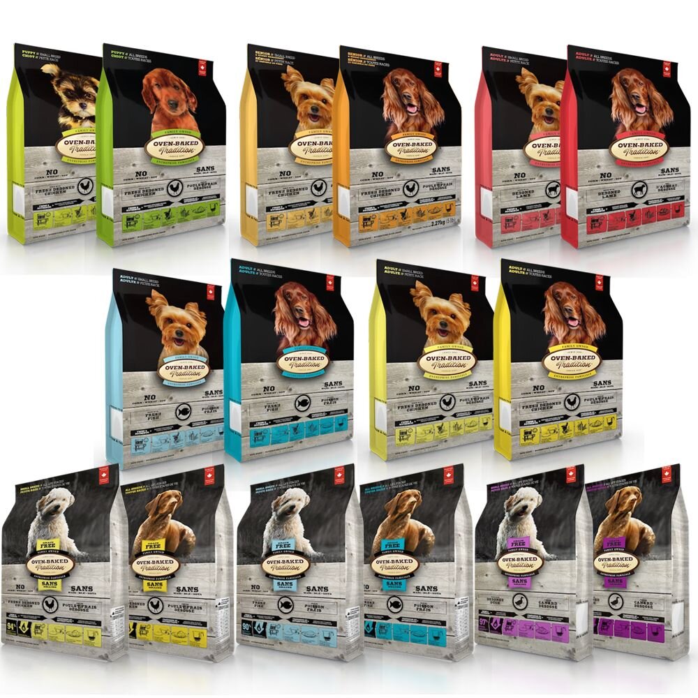 Oven Baked 烘焙客 犬糧 12.5LB-25LB【免運】每日健康 低敏無穀 狗飼料『WANG』-圖片-1