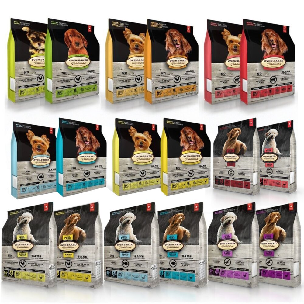 Oven Baked 烘焙客 犬糧 12.5LB-25LB【免運】每日健康 低敏無穀 狗飼料『WANG』-圖片-1