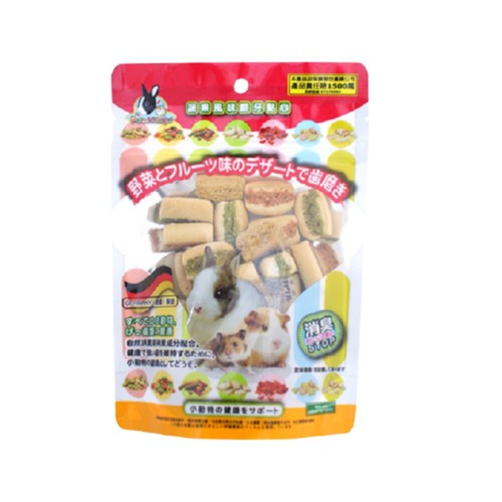 Pet Village 魔法村 鼠兔用綜合磨牙餅120g 富含膳食纖維 兔子/天竺鼠/倉鼠 小動物零食『WANG』-圖片-10