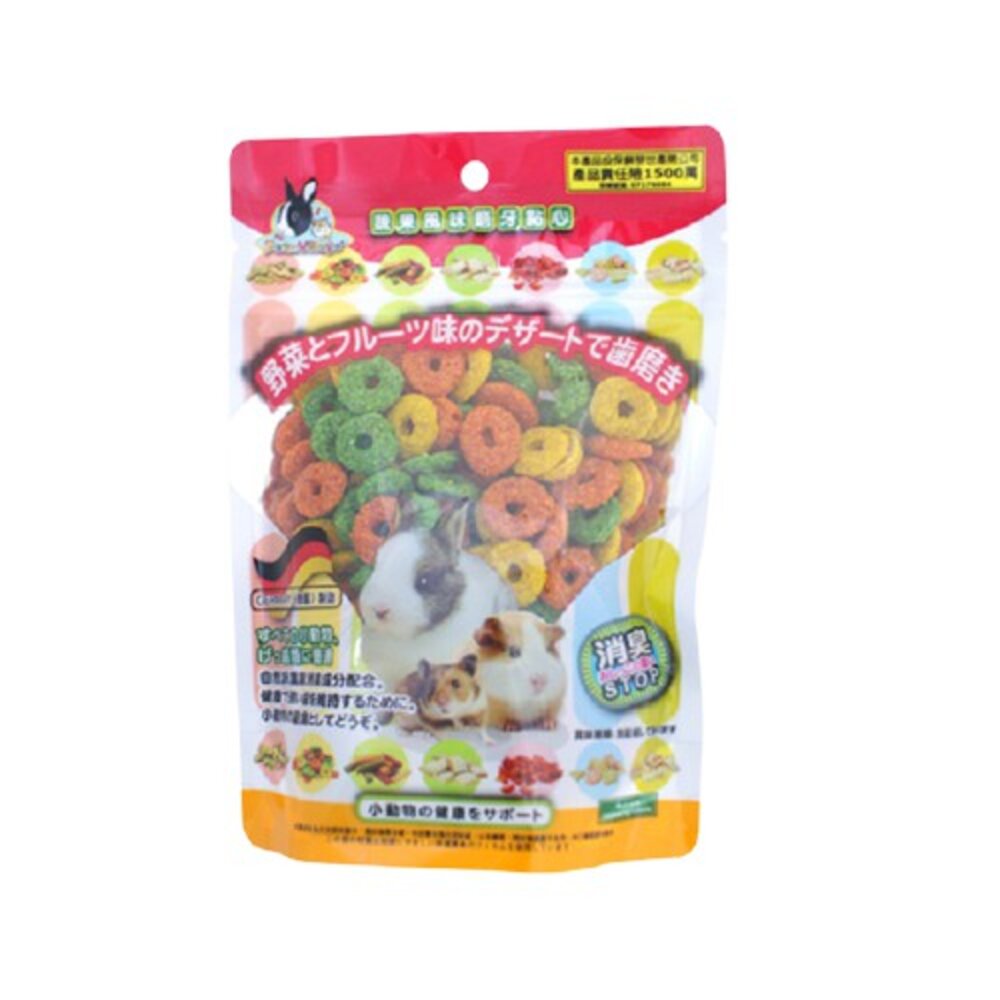 Pet Village 魔法村 鼠兔用綜合磨牙餅120g 富含膳食纖維 兔子/天竺鼠/倉鼠 小動物零食『WANG』-圖片-5