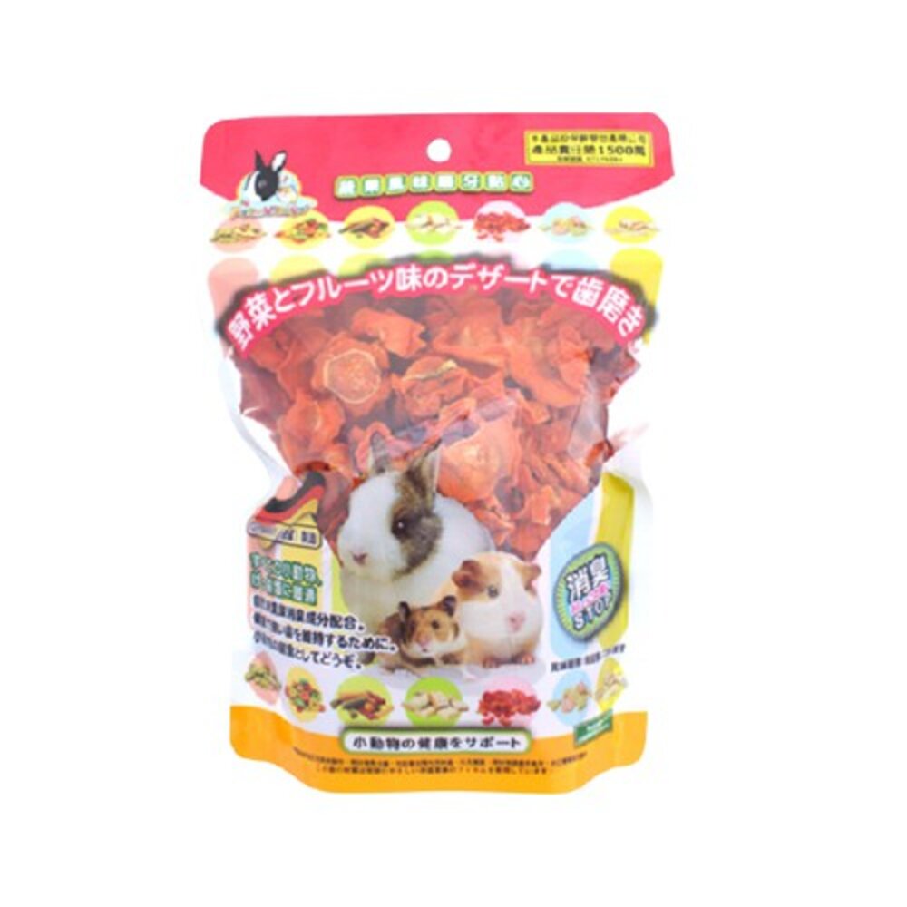 Pet Village 魔法村 鼠兔用綜合磨牙餅120g 富含膳食纖維 兔子/天竺鼠/倉鼠 小動物零食『WANG』-圖片-6