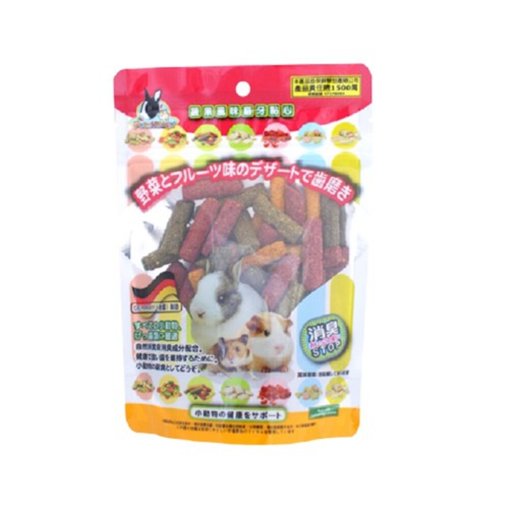 Pet Village 魔法村 鼠兔用綜合磨牙餅120g 富含膳食纖維 兔子/天竺鼠/倉鼠 小動物零食『WANG』-圖片-7