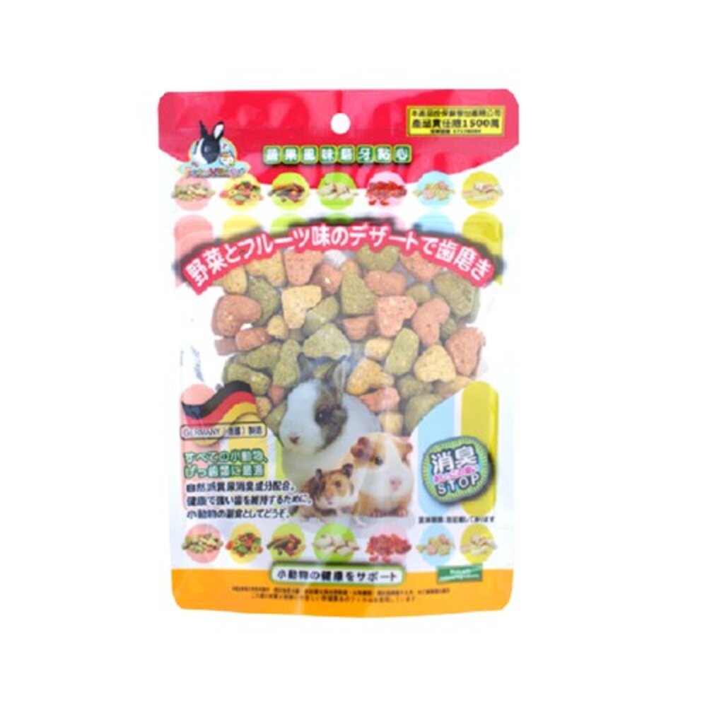 Pet Village 魔法村 鼠兔用綜合磨牙餅120g 富含膳食纖維 兔子/天竺鼠/倉鼠 小動物零食『WANG』-圖片-9