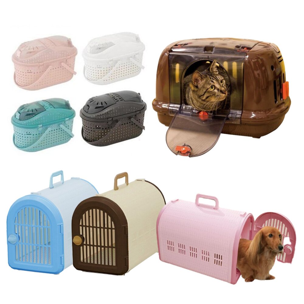 日本 IRIS 犬貓外出提籠 犬貓多功能提籃 寵物外出提籃 外出欄 外出籠『WANG』-圖片-1