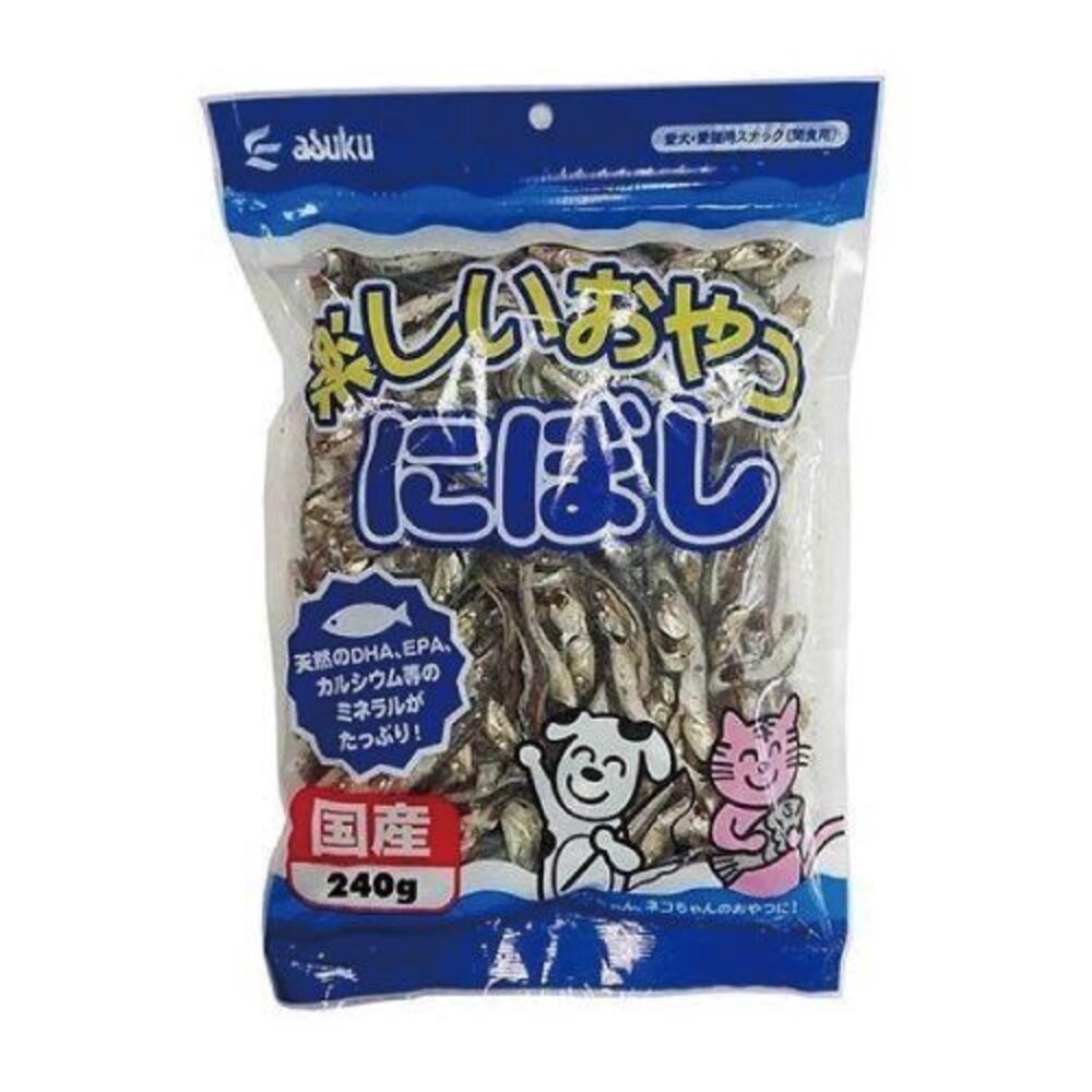 ASUKU 日本藍 海鮮蟹肉絲 大魚乾 經濟包 日本原廠直送 狗零食 貓零食『WANG』-圖片-5