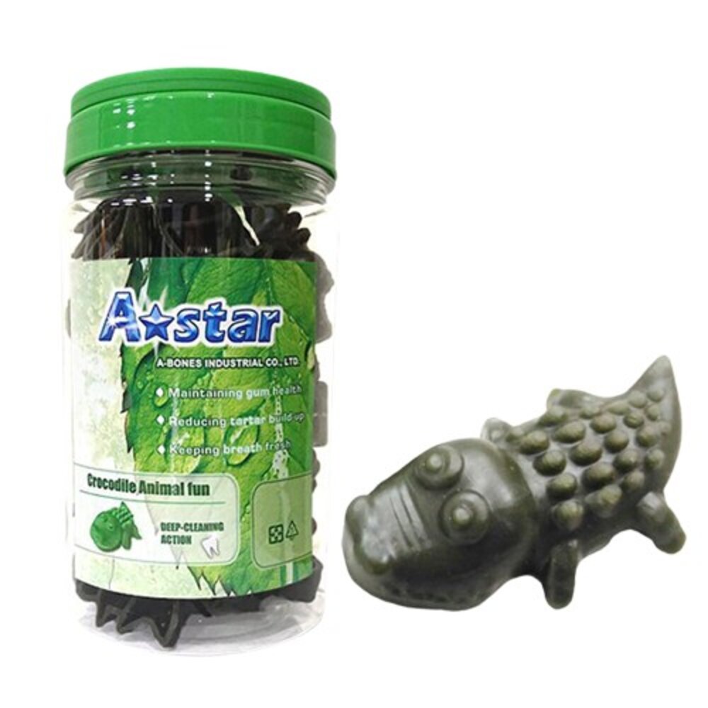 A-Star Bones 狗潔牙骨 罐裝 盒裝 造型潔牙骨 夾心耐咬棒 機能耐咬棒 狗潔牙棒『WANG』-圖片-10