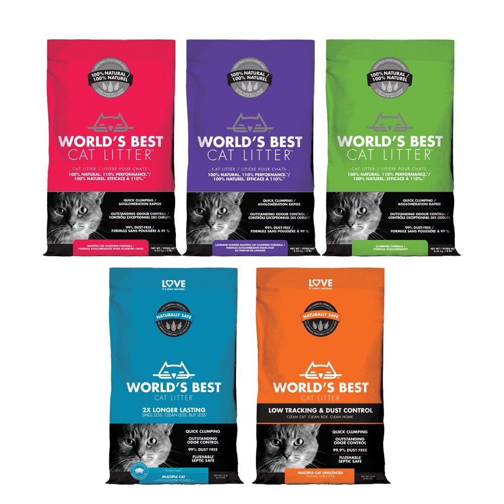 貓漾|世界首選 環保玉米砂 貓砂 可沖馬桶 玉米砂 超強凝結 超除臭力 植物纖維 貓砂『WANG』-圖片-1