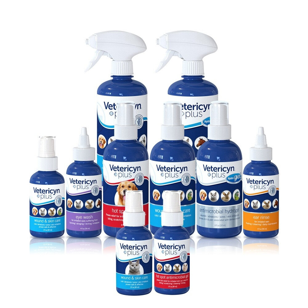 維特萊森 Vetericyn 全系列 全動物皮膚三效潔護噴劑/洗耳水/洗眼水/急性皮膚問題『WANG』-圖片-1