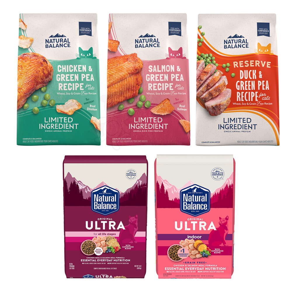 Natural Balance NB 貓糧4LB-6LB 無榖貓 特級田園 特級室內貓 低敏 貓飼料『WANG』-圖片-1