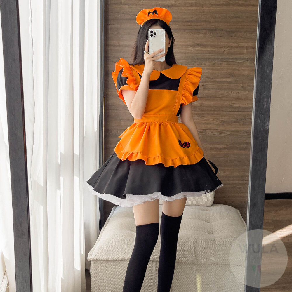 16985190707 - 南瓜刺繡女僕裝