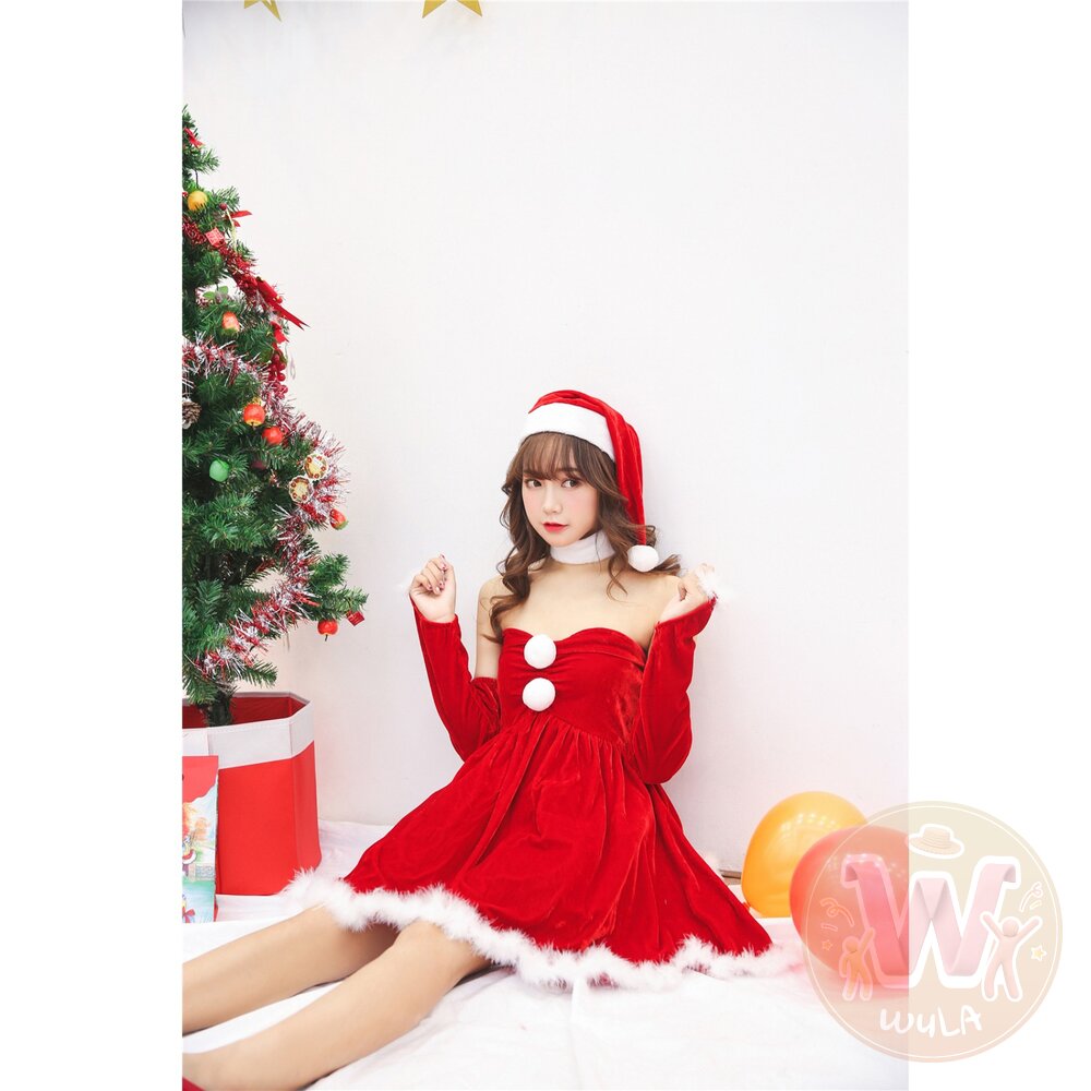 情侶聖誕老人/女郎裝-圖片-4