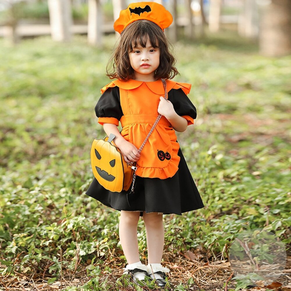 22877575269-南瓜刺繡女僕裝