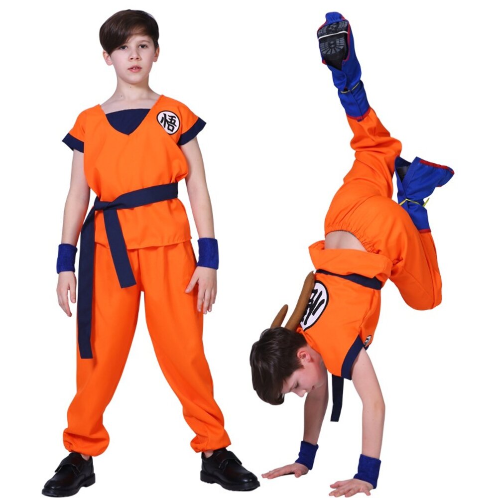 23464057001-七龍珠-孫悟空服裝-大人版