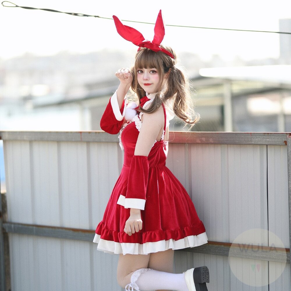 聖誕兔女郎裝