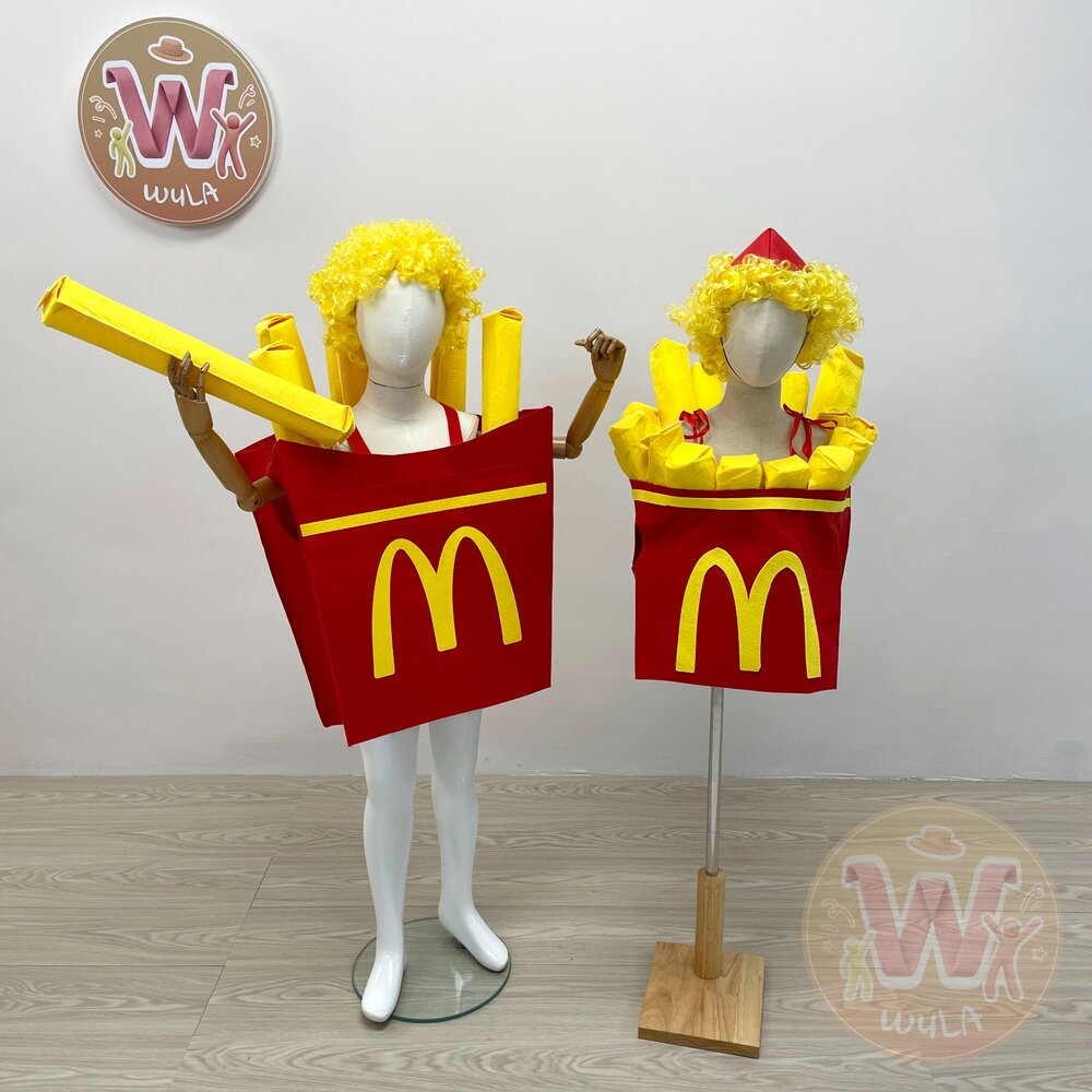 McDonald麥當勞叔叔/薯條服-兒童版-圖片-1
