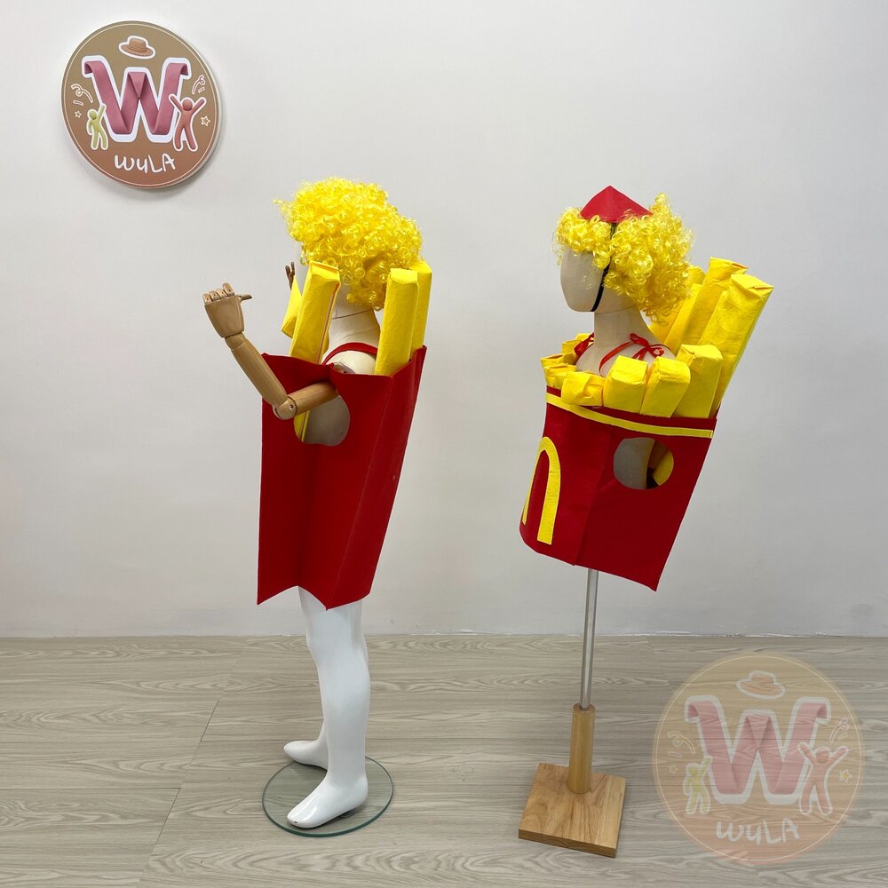 McDonald麥當勞叔叔/薯條服-兒童版-圖片-2