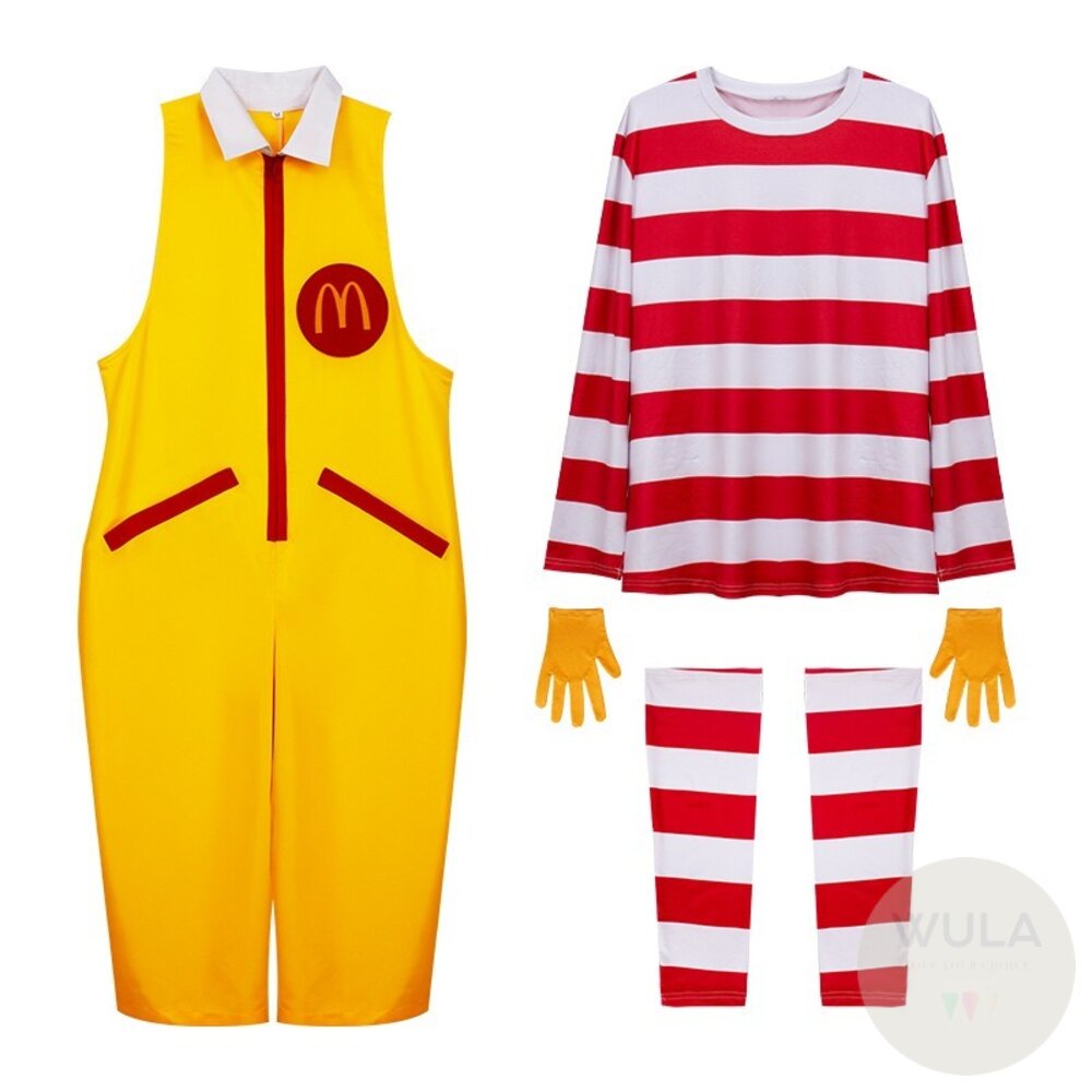 McDonald麥當勞叔叔/薯條服-圖片-3