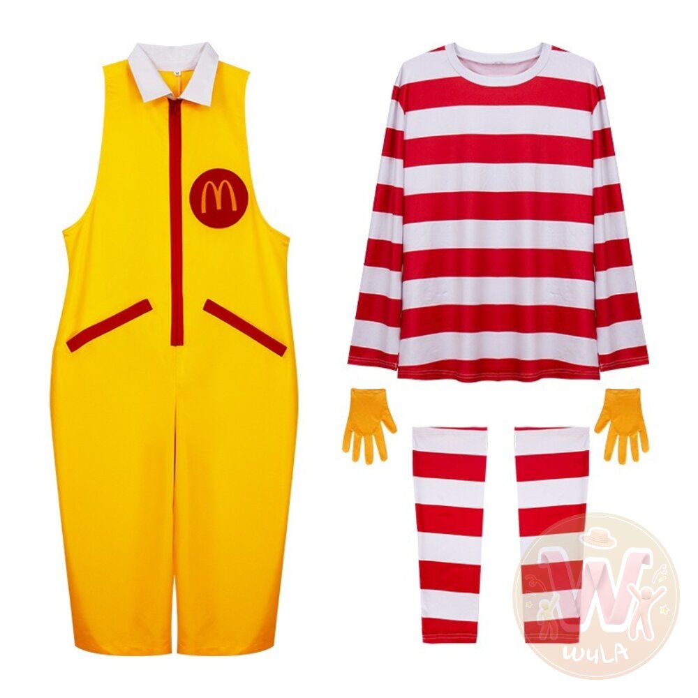 McDonald麥當勞叔叔/薯條服-圖片-3
