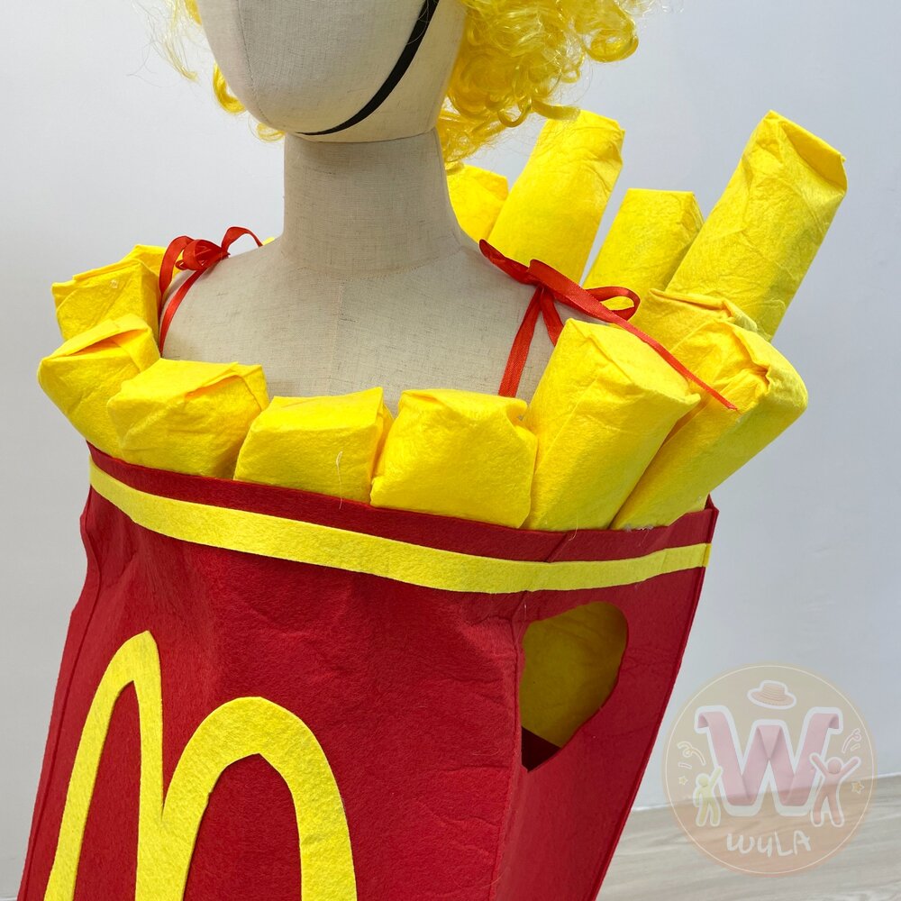 McDonald麥當勞叔叔/薯條服-兒童版-圖片-4