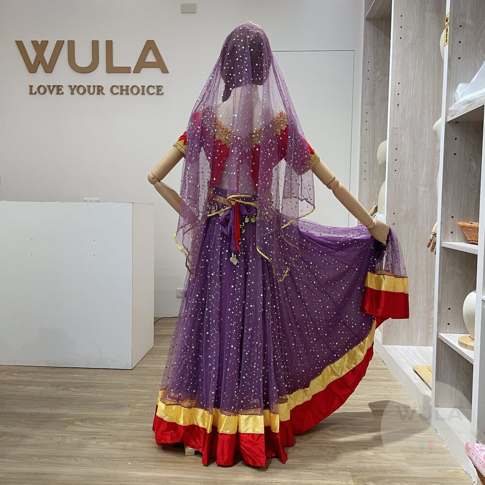 寶萊塢肚皮舞裝(成人版)-圖片-1