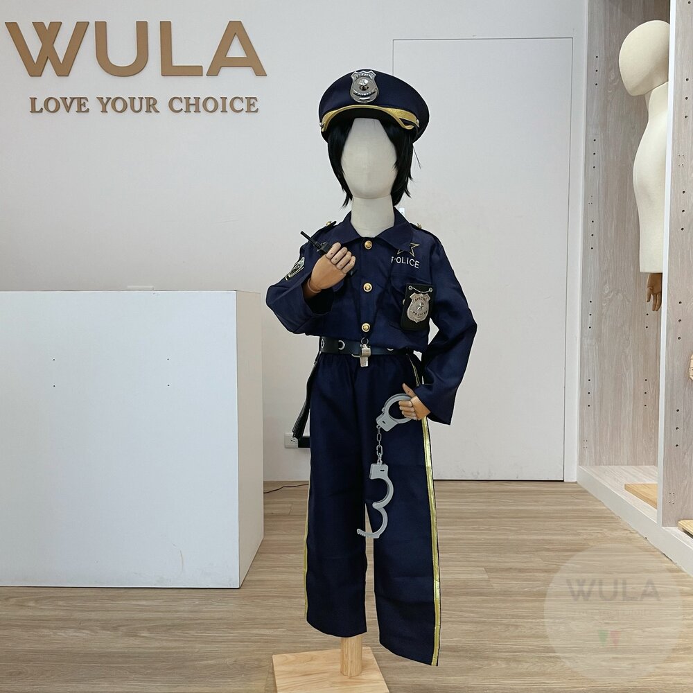 假警察道具服裝 封面照片