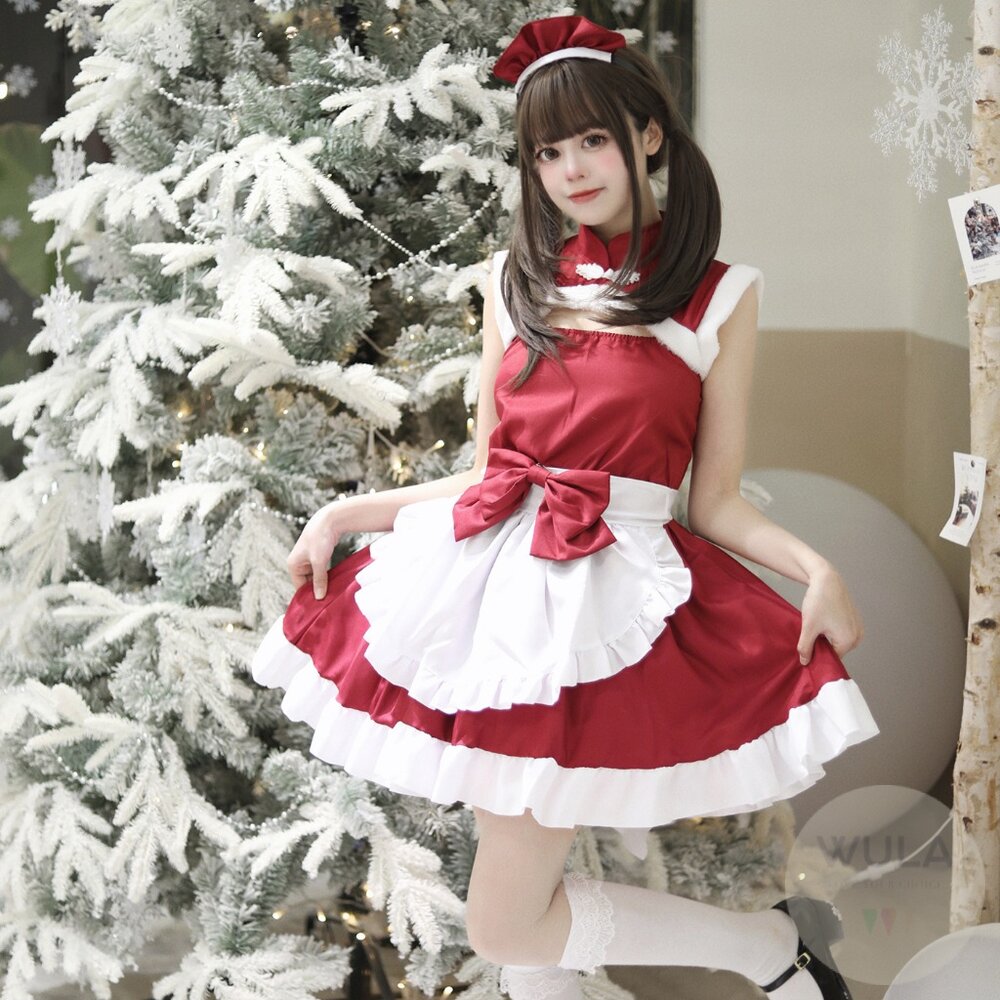 中國風聖誕女僕裝 封面照片