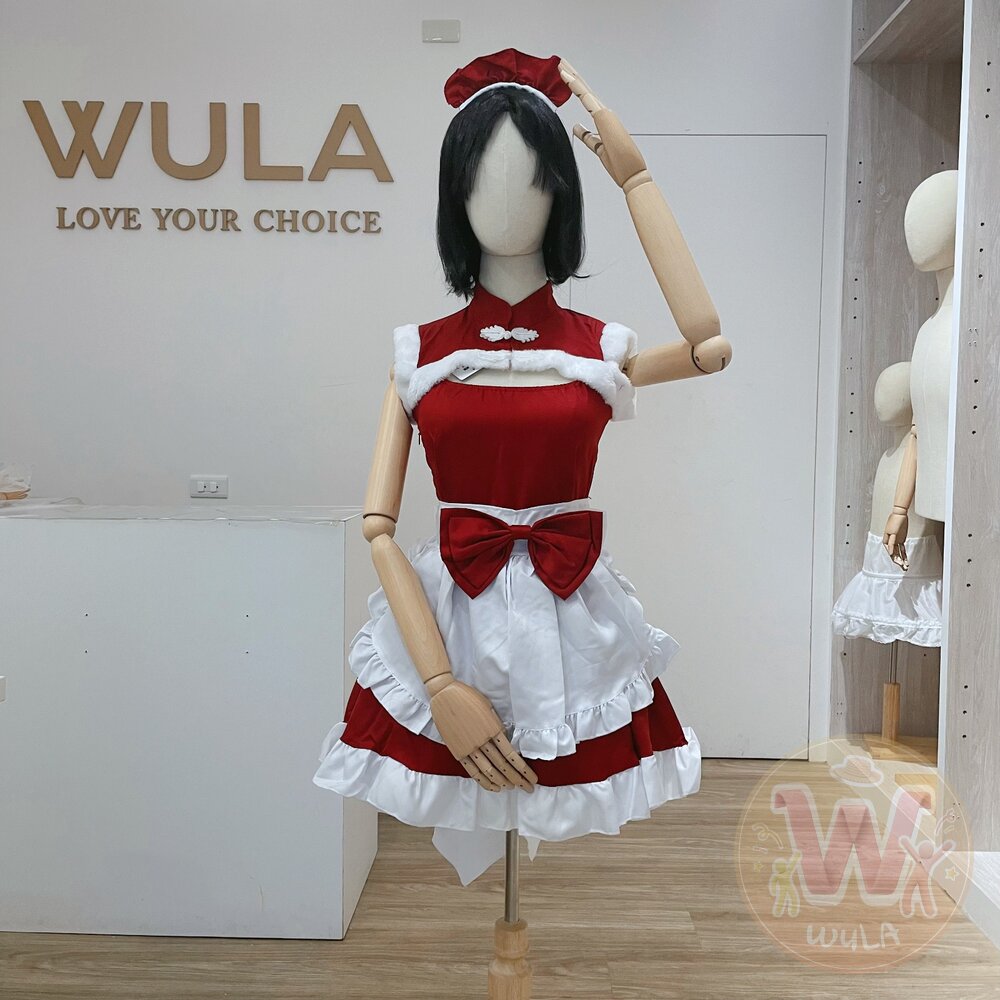 中國風聖誕女僕裝 封面照片