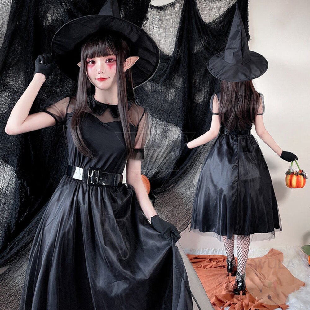 黑色魔法女巫裝 封面照片