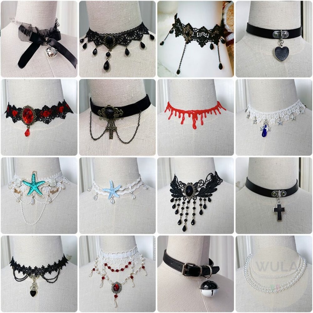 哥德風復古頸鍊(多款) 封面照片