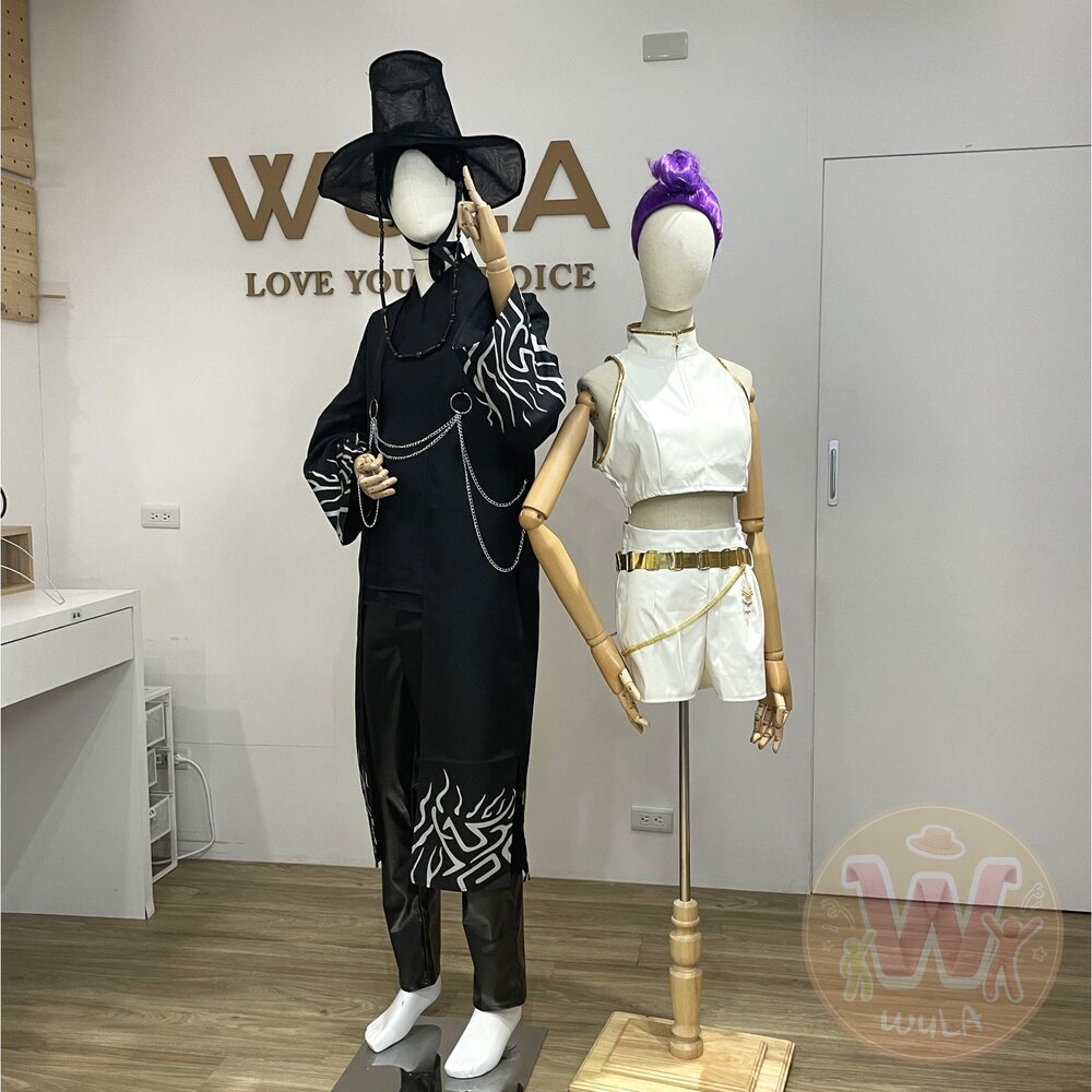 獵魔女團-Saja Boys黑色打歌服-圖片-9