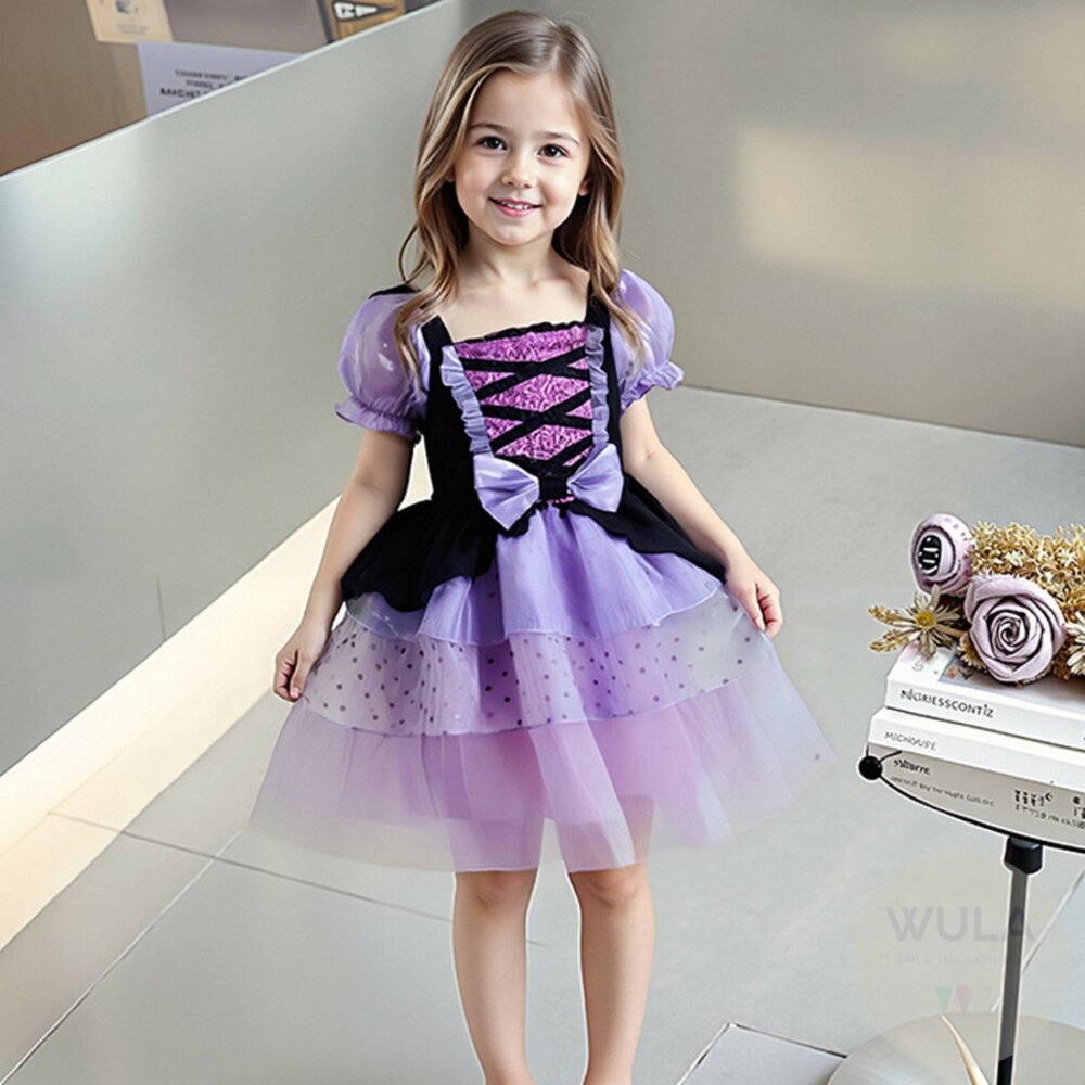 萬聖節小女巫裙裝-圖片-4