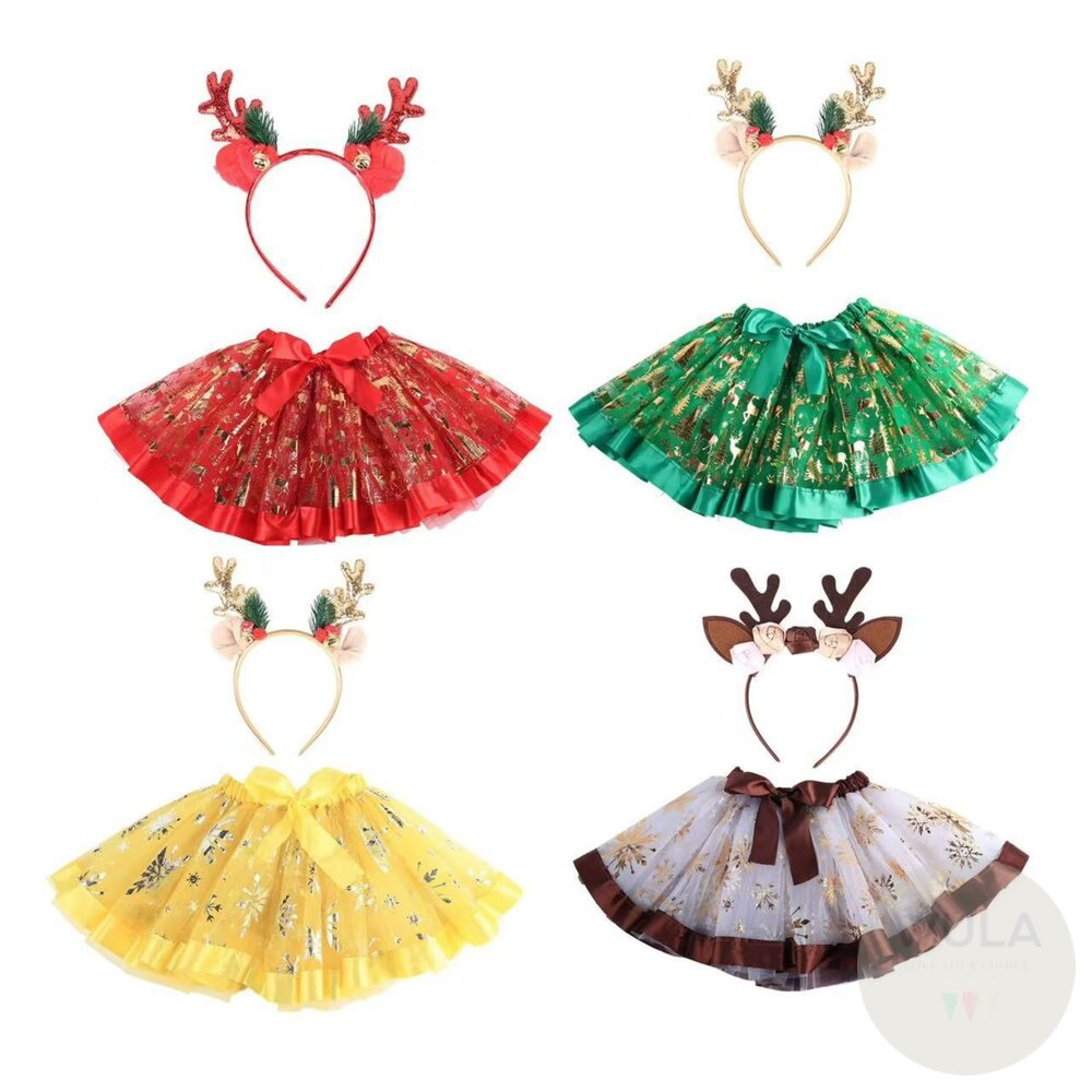 聖誕髮箍裙裝 封面照片