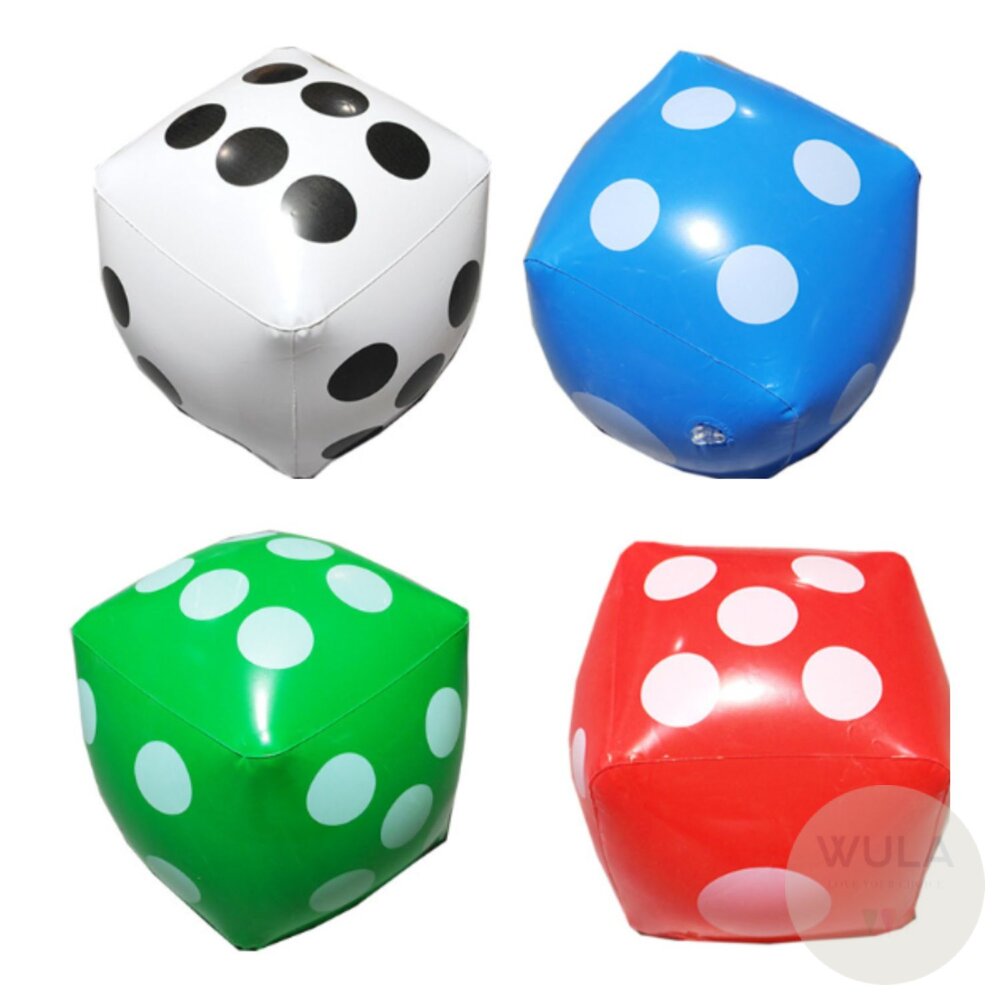 充氣骰子道具(多色) 封面照片
