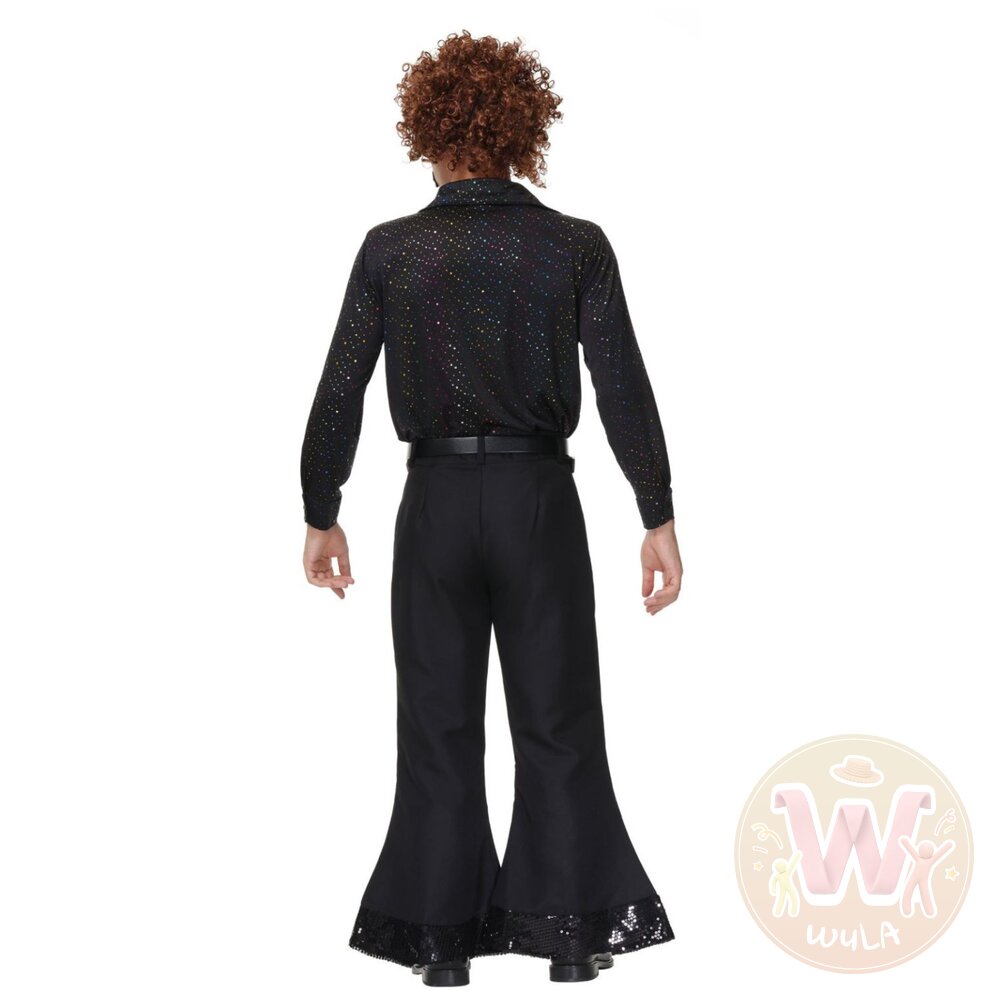 80年代迪斯可服裝 WULA烏拉 Disco舞廳衣服 迪斯科 舞棍阿伯衣服 夜總會服裝 復古舞廳裝 復古女裝 亮片裝 8-圖片-1