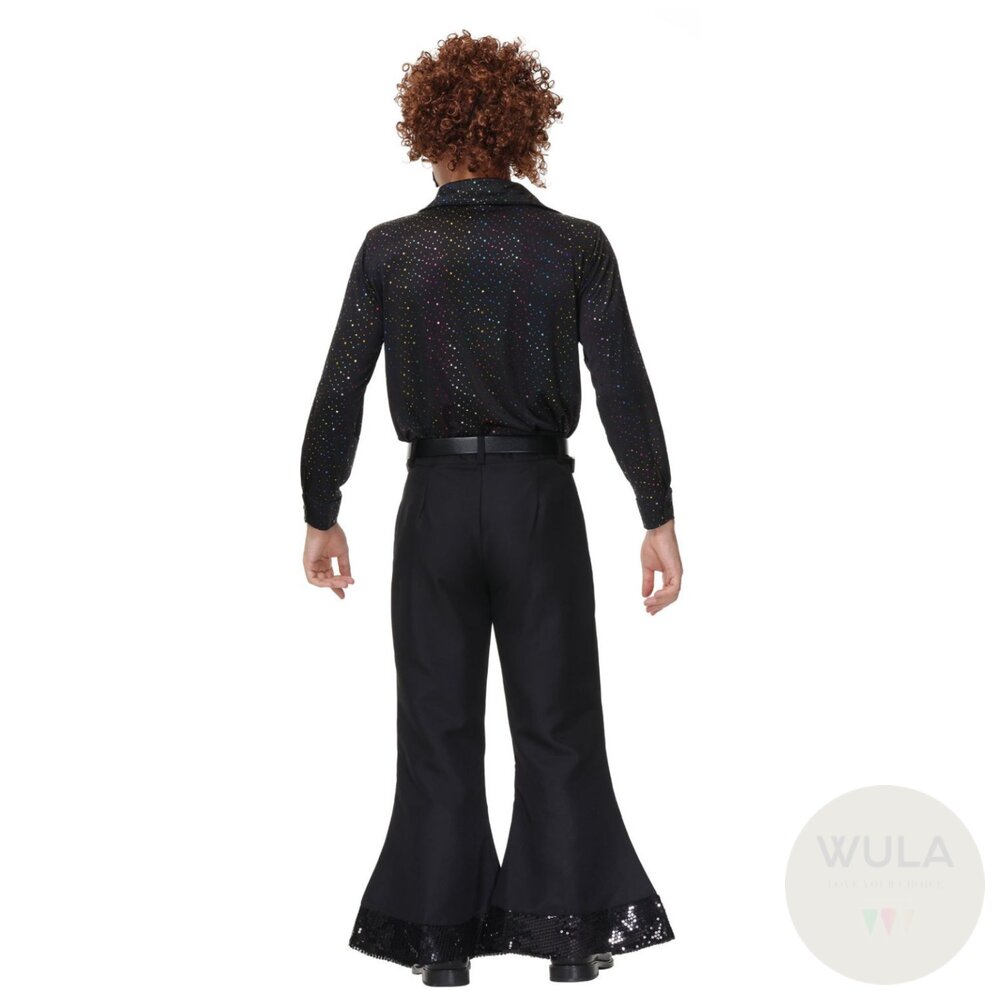 80年代迪斯可服裝 WULA烏拉 Disco舞廳衣服 迪斯科 舞棍阿伯衣服 夜總會服裝 復古舞廳裝 復古女裝 亮片裝 8-圖片-1