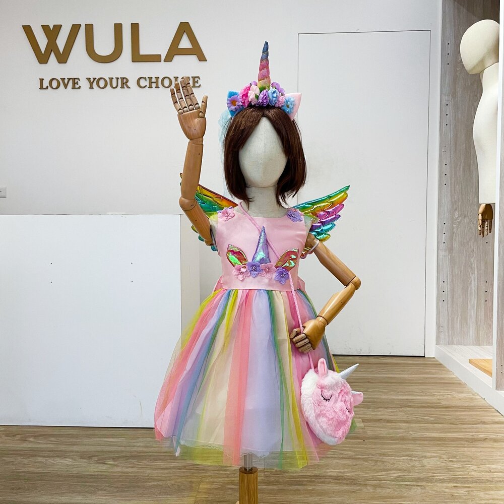 25478568369-獨角獸連衣裙