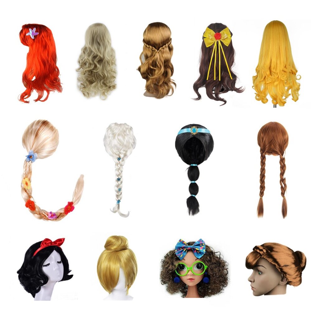 25782185372-公主假髮(多款)