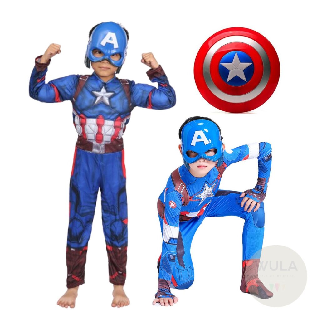 美國隊長服裝 封面照片