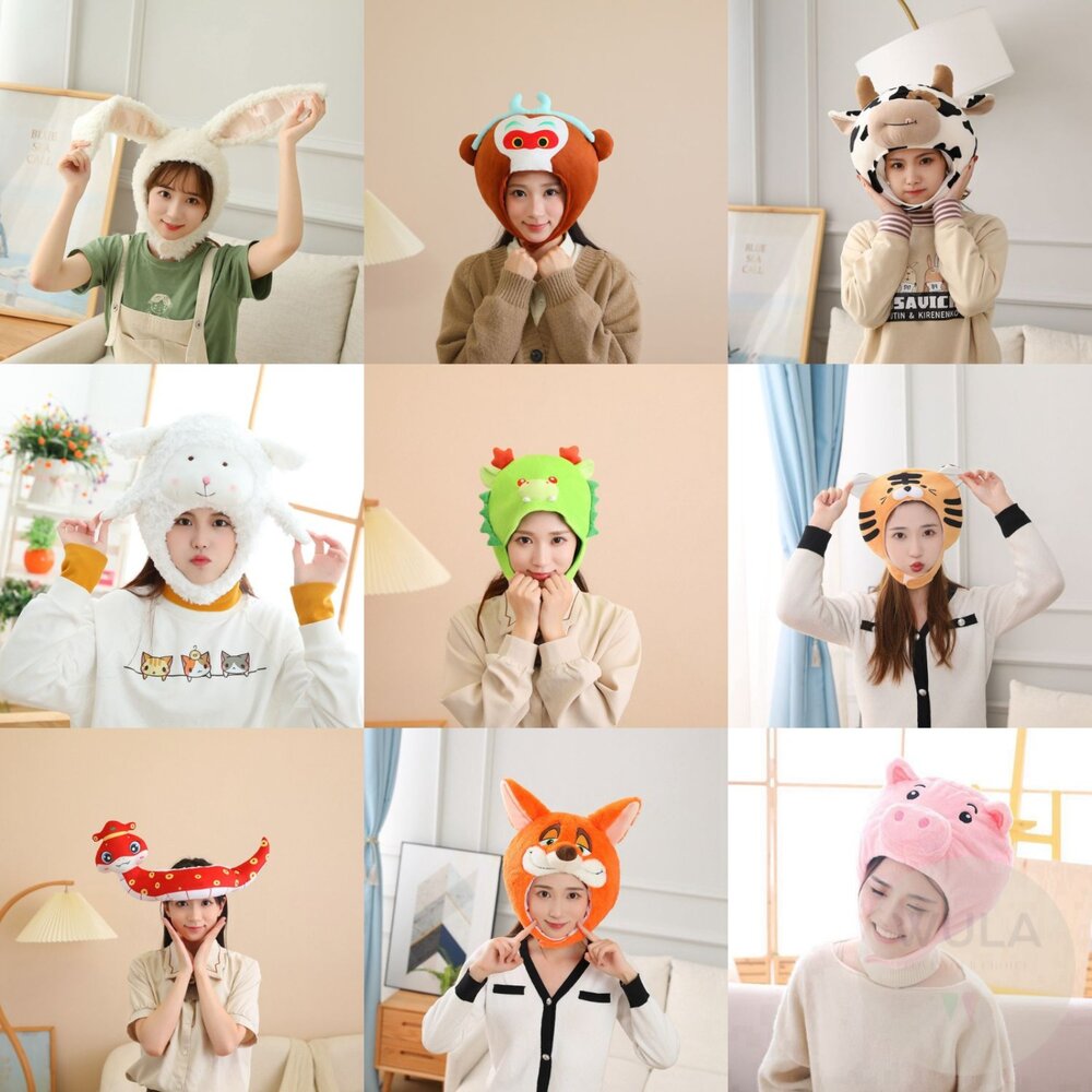  立體動物頭套(多款)
