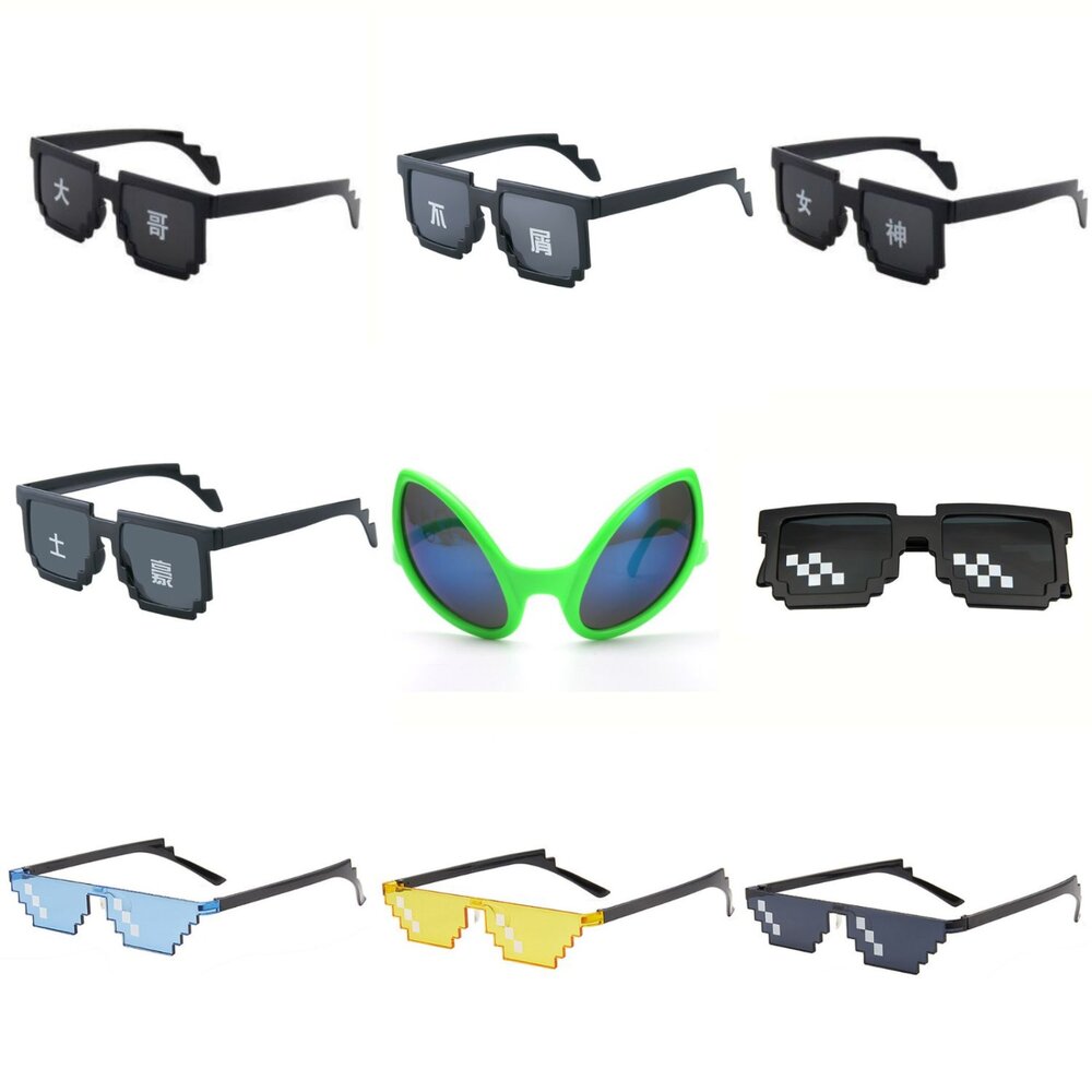 260306133617-搞怪馬賽克墨鏡(多款)