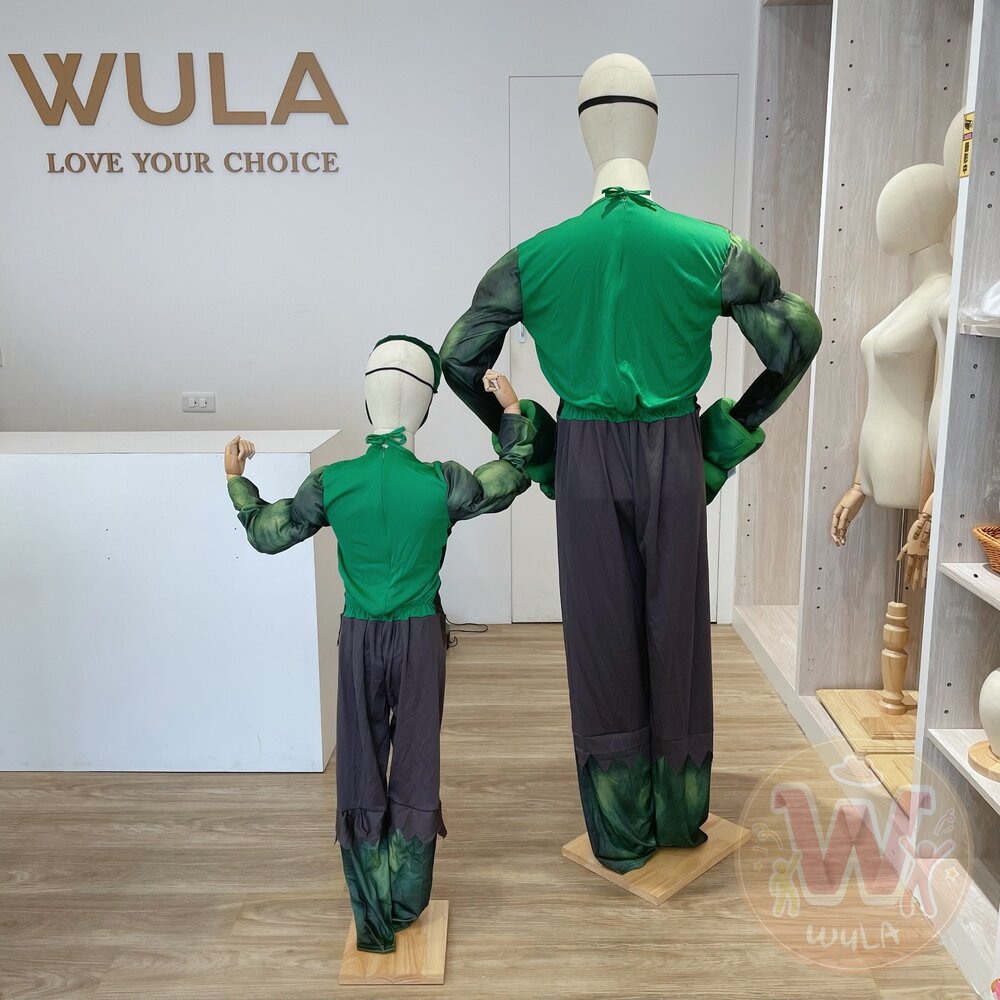 綠巨人浩克服裝-兒童版-圖片-1